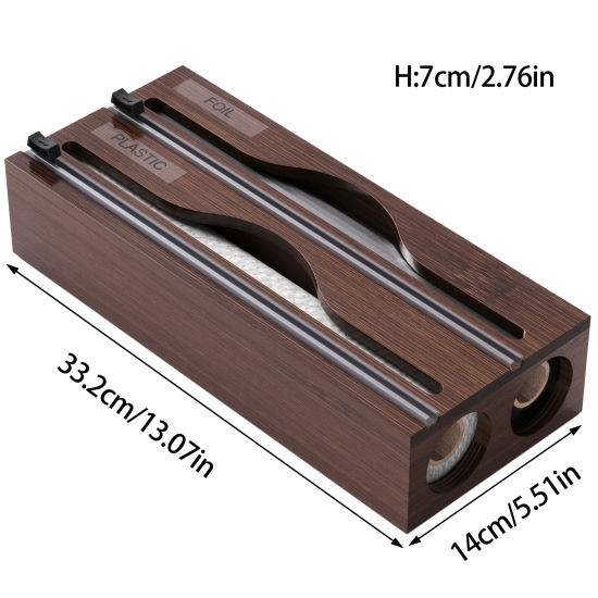 Wooden Foil & Wrap Holder